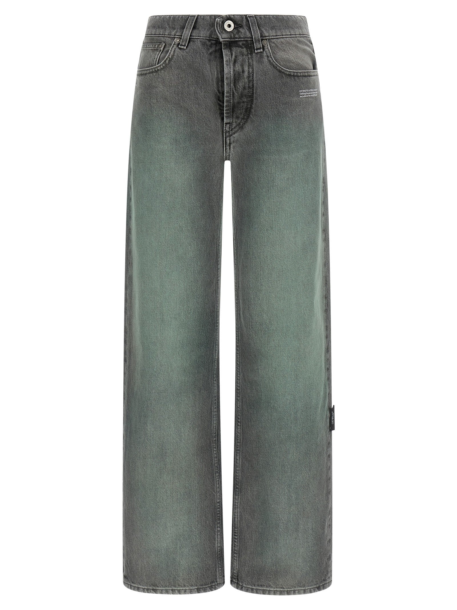 Off-White Spray Susy Jeans Grey