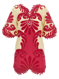 FARM Rio Spring Arabesc Dress Pink
