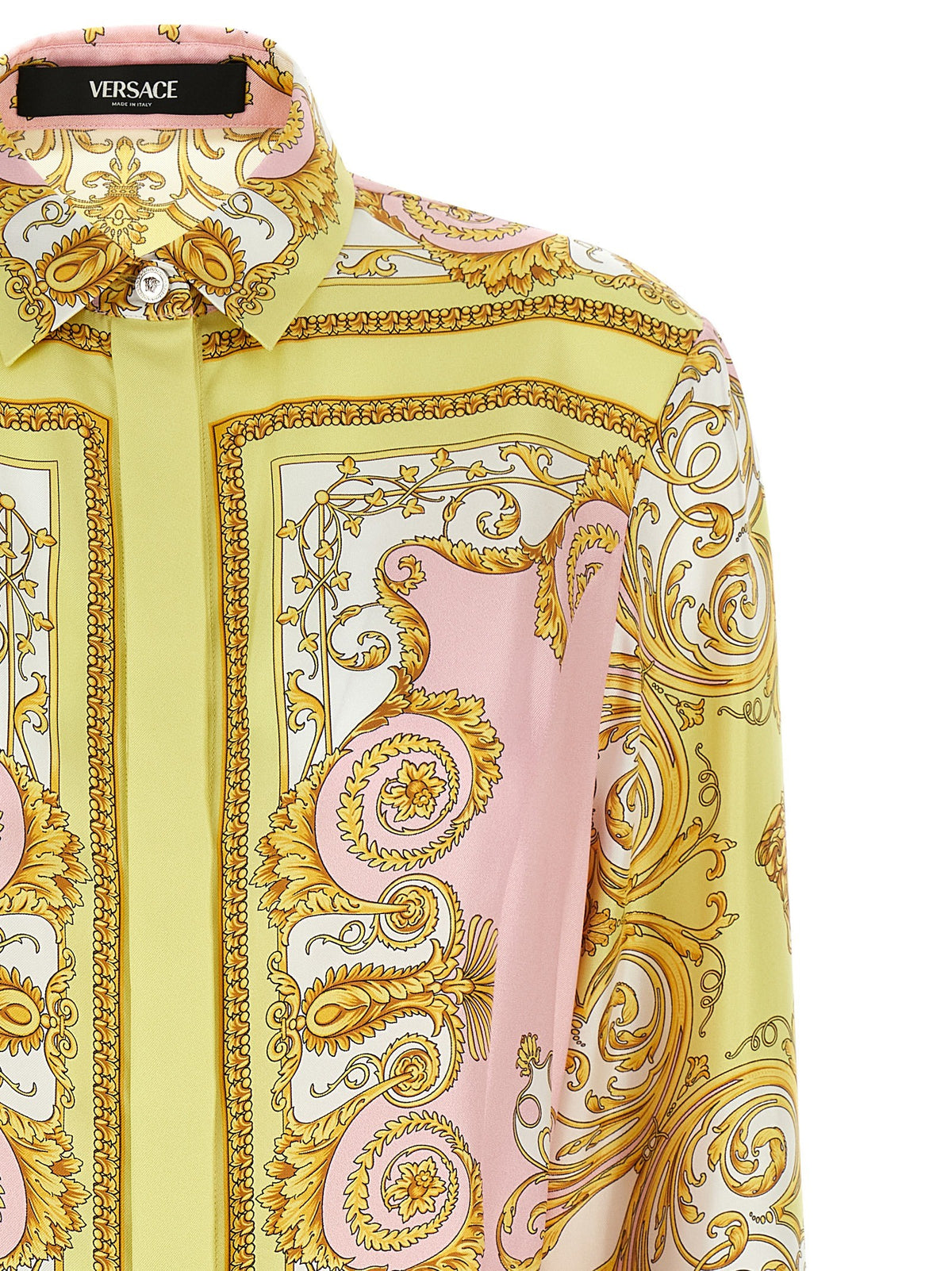 Versace Spring Barocco Dress Gold, view 3