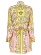 Versace Spring Barocco Dress Gold, view 2