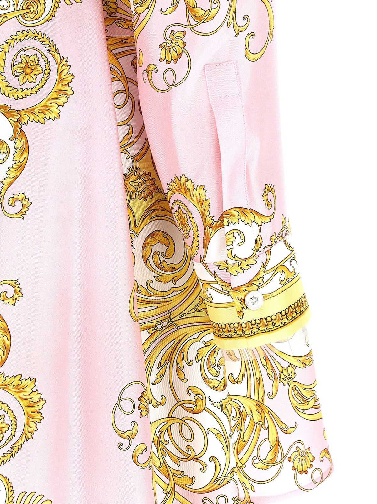 Versace Spring Barocco Dress Gold, view 4
