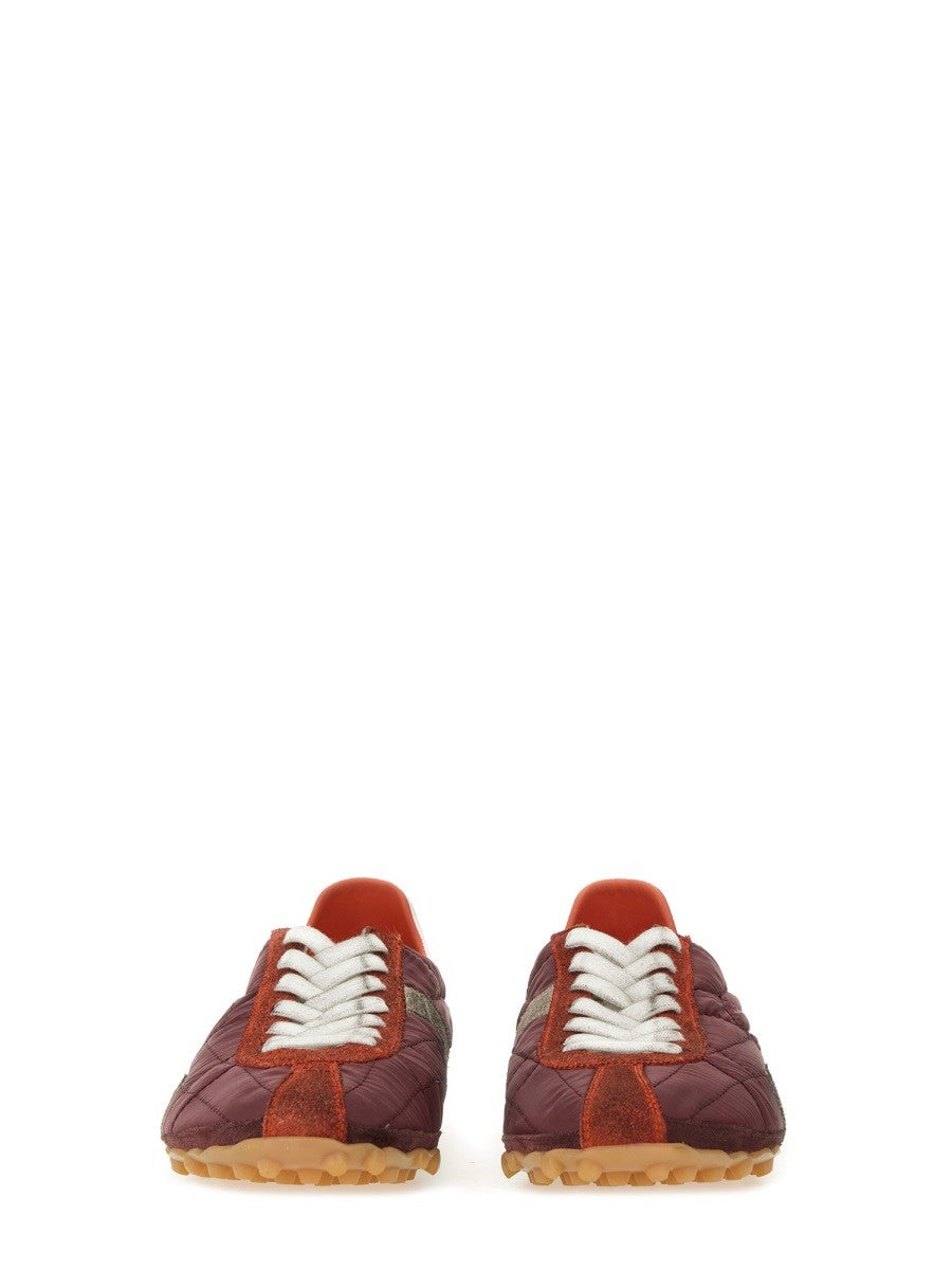 Maison Margiela Women's Sprinters Low Top Sneaker Red, view 4