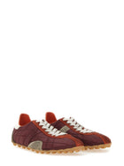 Maison Margiela Women's Sprinters Low Top Sneaker Red, view 2