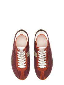 Maison Margiela Women's Sprinters Low Top Sneaker Red, view 6