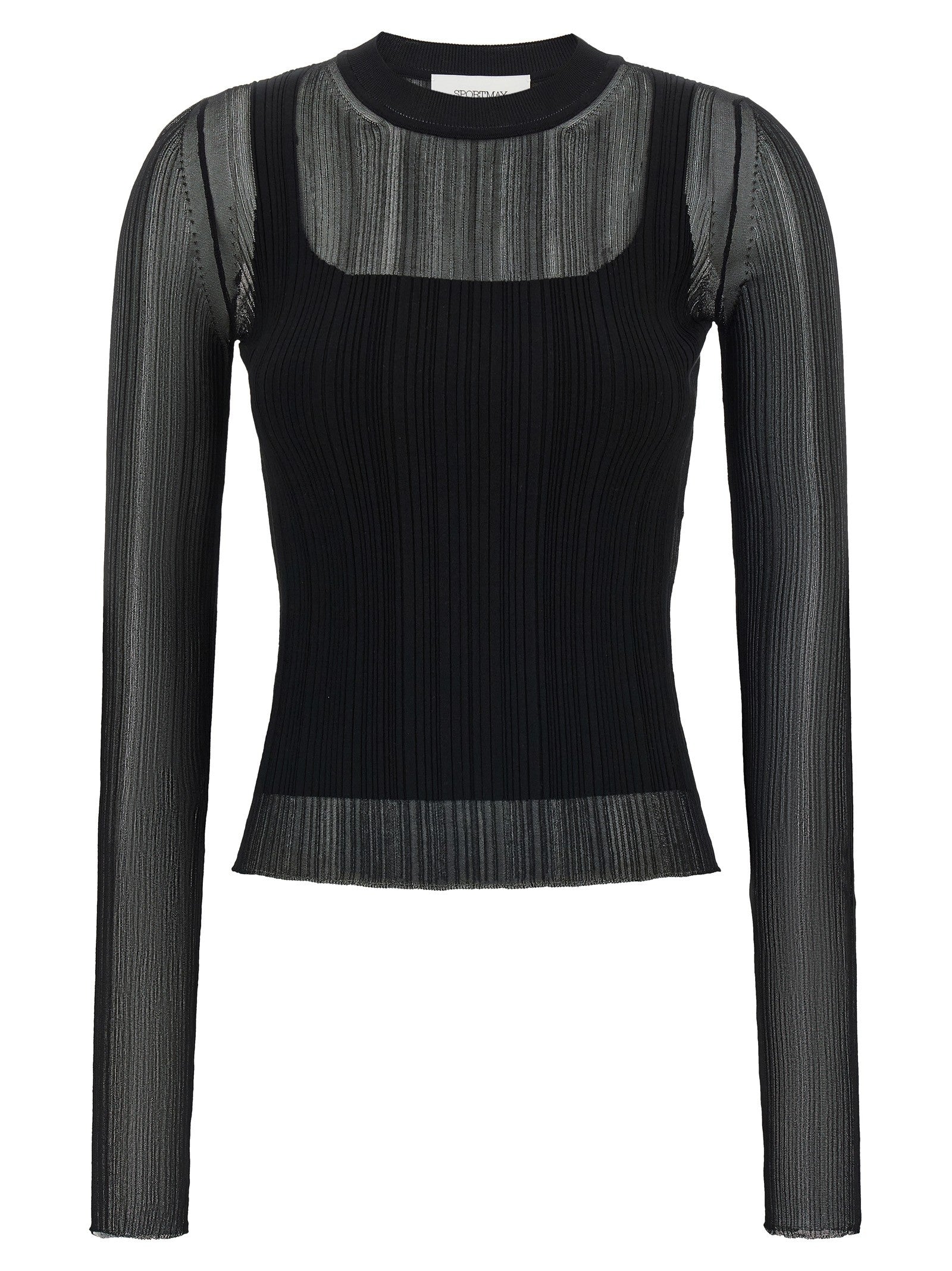 Sportmax Spxbuono Sweater Black
