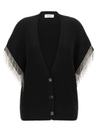 Sportmax Spxpagine Cardigan Black, view 2