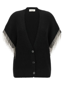 Sportmax Spxpagine Cardigan Black