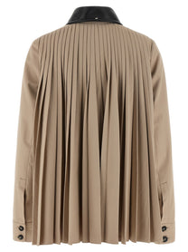 Sportmax Spxsuperbo Overshirt Beige