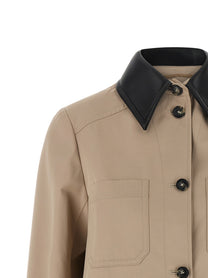 Sportmax Spxsuperbo Overshirt Beige