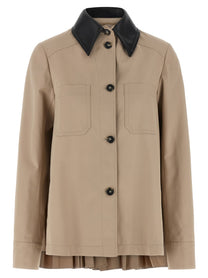 Sportmax Spxsuperbo Overshirt Beige