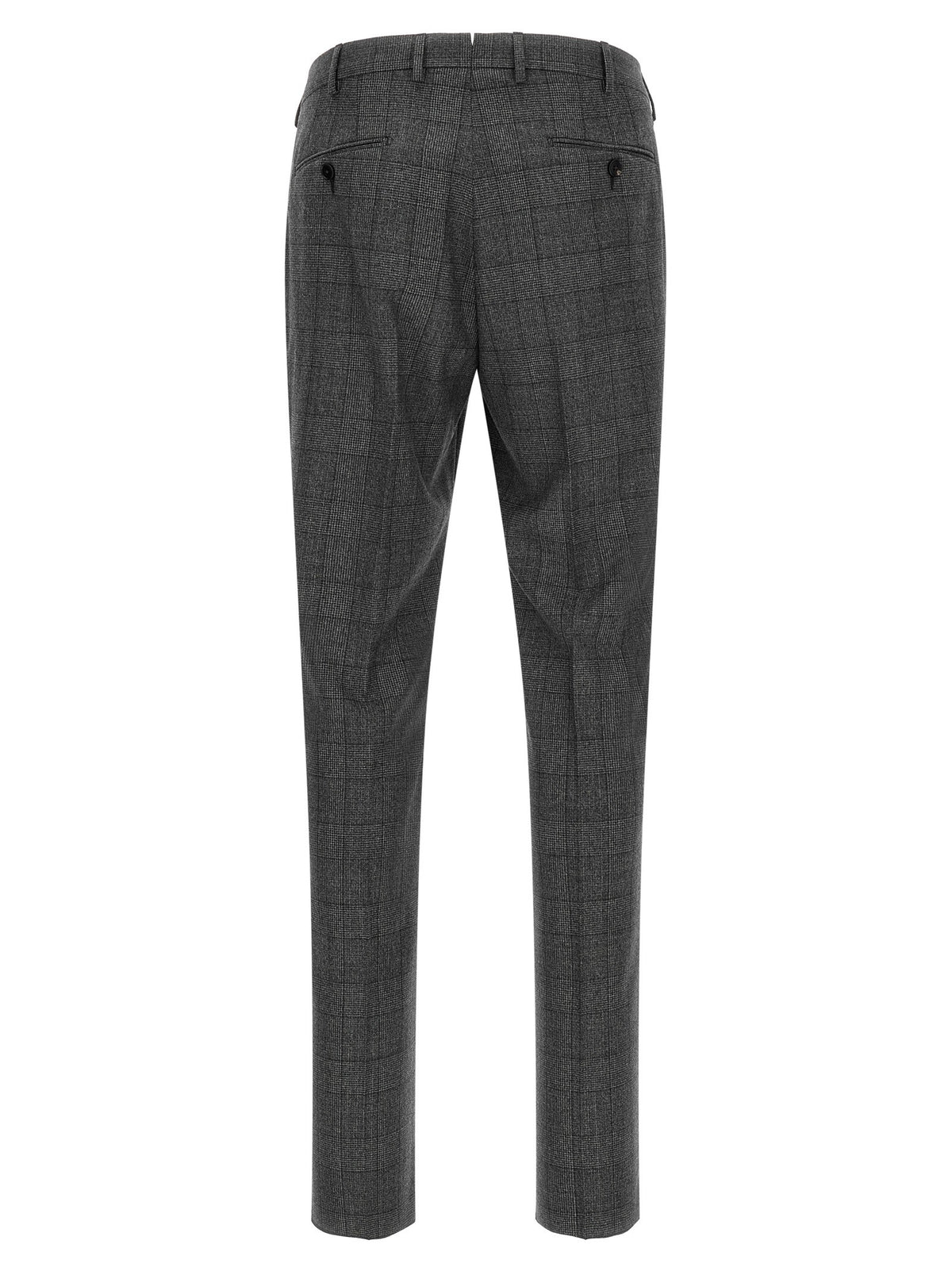 Zegna Square Flannel Dress Grey
