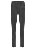 Zegna Square Flannel Dress Grey, view 4