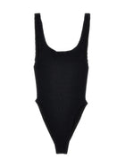 Hunza G Square Neck One Piece Swimsuit Black