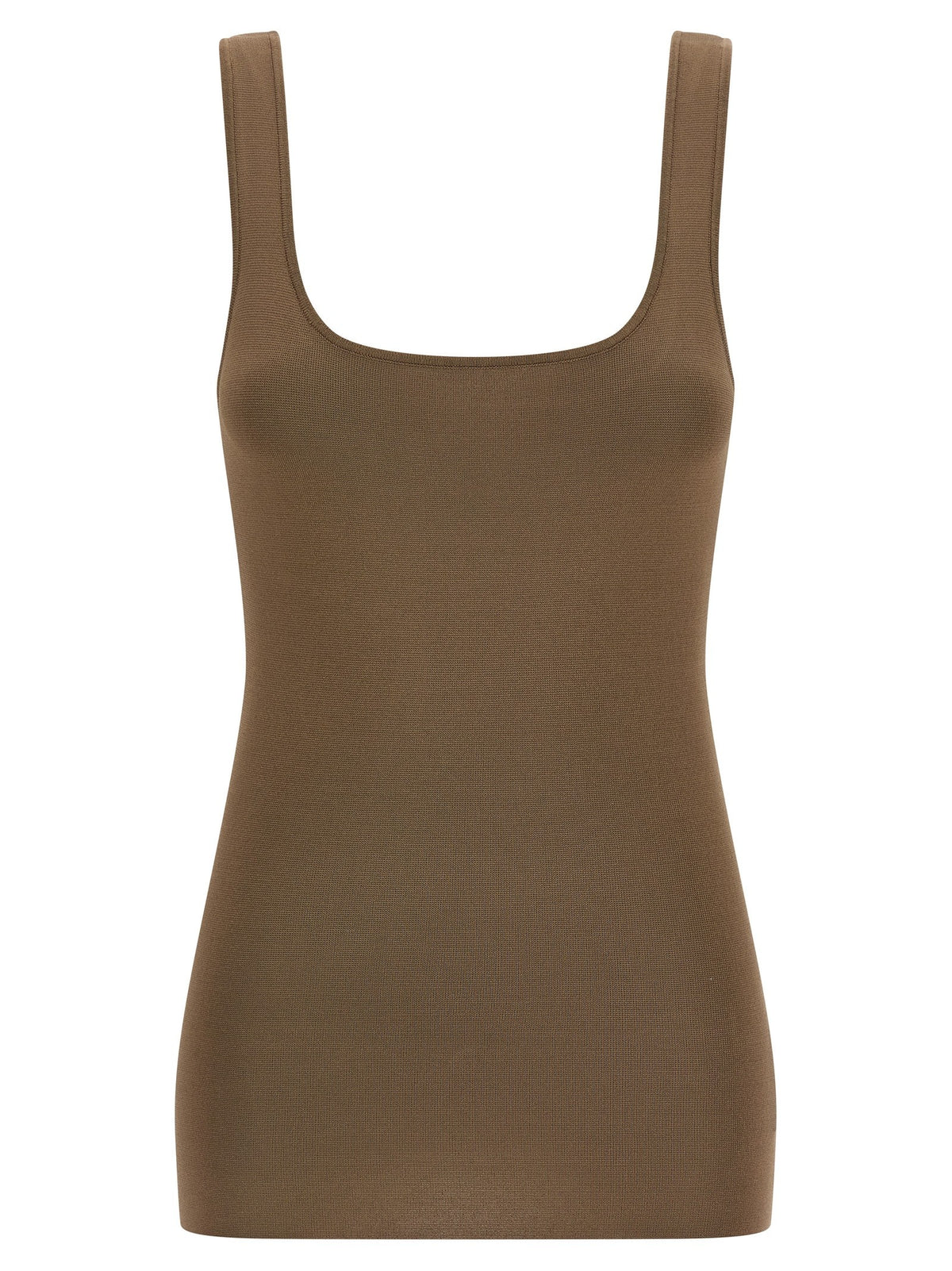 Entire Studios Square Neckline Top Brown