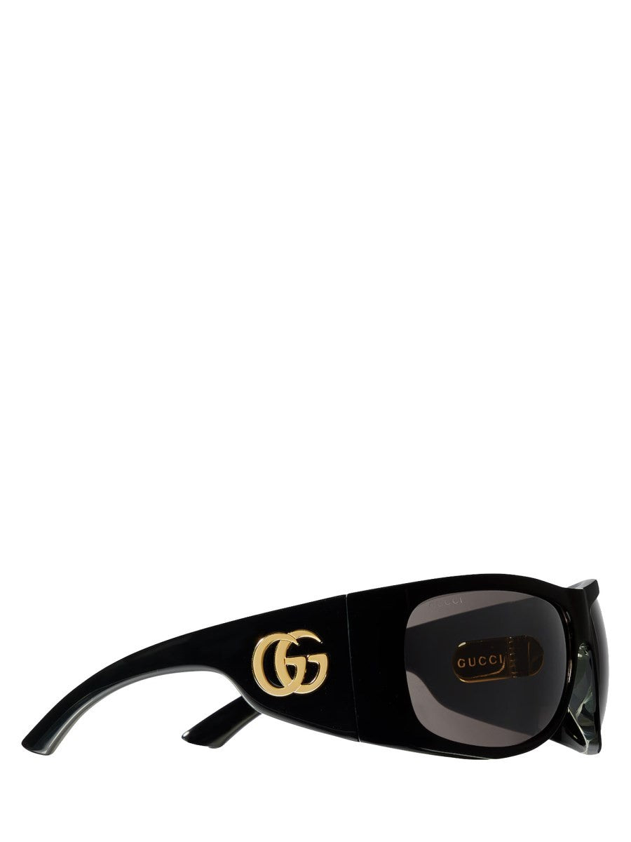 Gucci Women's Square Sunglasses Black