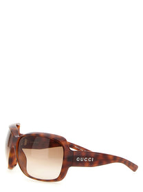 Gucci Square Sunglasses Brown