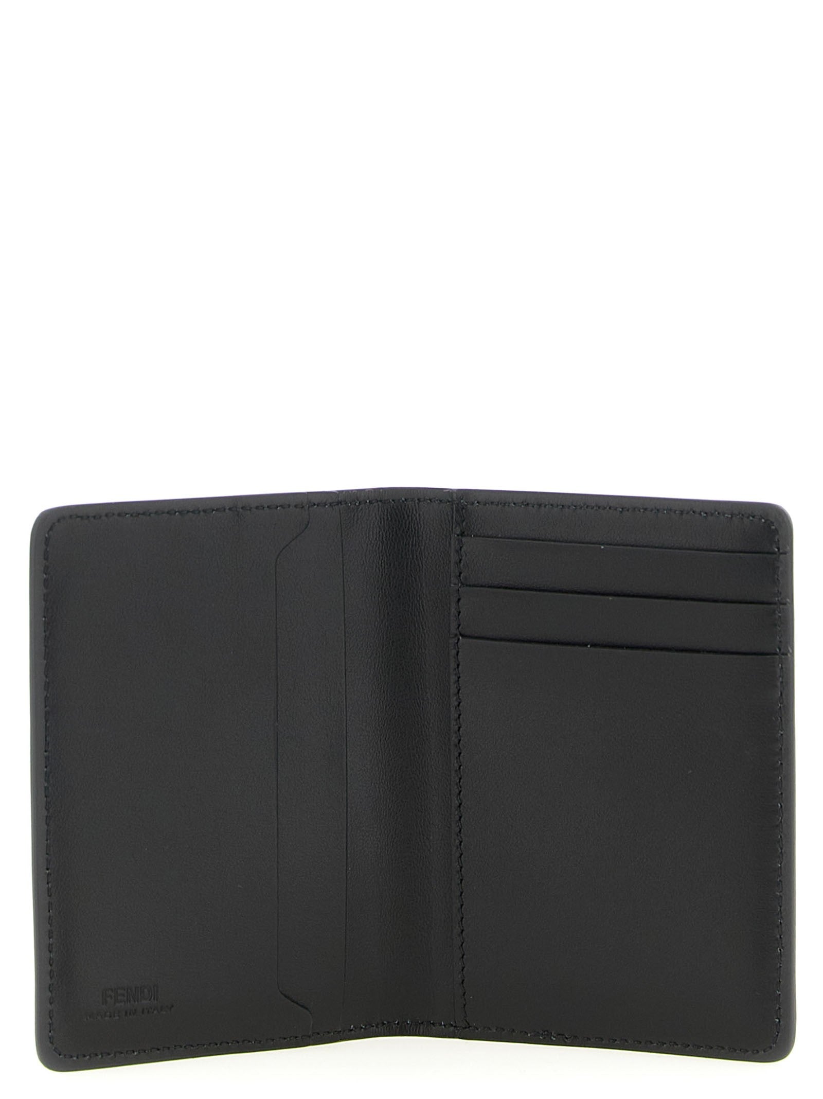 Fendi Squared FF Card Holder Black