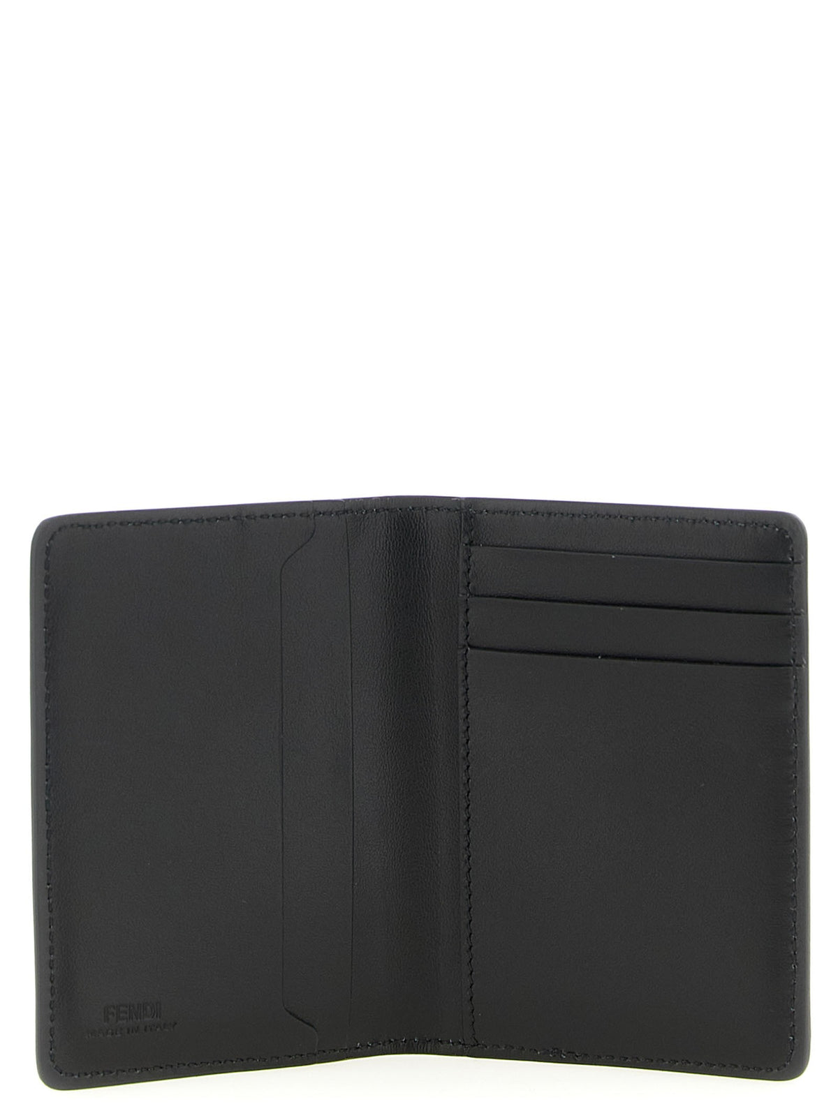 Fendi Squared FF Card Holder Black, view 3