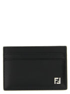 Fendi Squared FF Card Holder Black