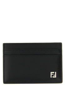 Fendi Squared FF Card Holder Black