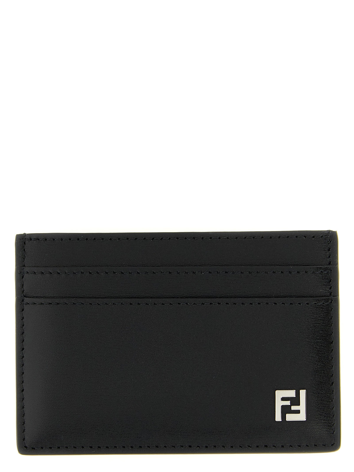 Fendi Squared FF Card Holder Black
