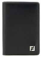 Fendi Squared FF Card Holder Black