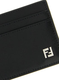 Fendi Squared FF Card Holder Black