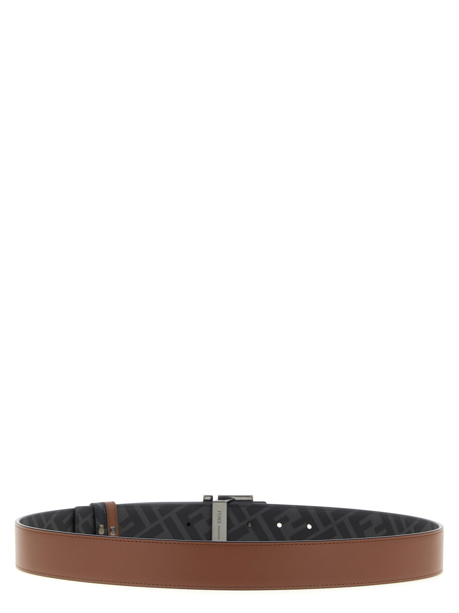 Fendi Squared FF Reversible Belt Gold