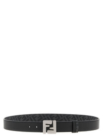 Fendi Squared FF Reversible Belt Gold