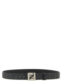 Fendi Squared FF Reversible Belt Gold