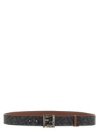 Fendi Squared FF Reversible Belt Gold, view 2