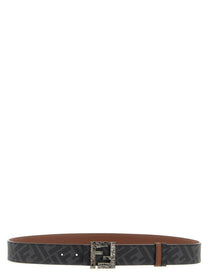 Fendi Squared FF Reversible Belt Gold