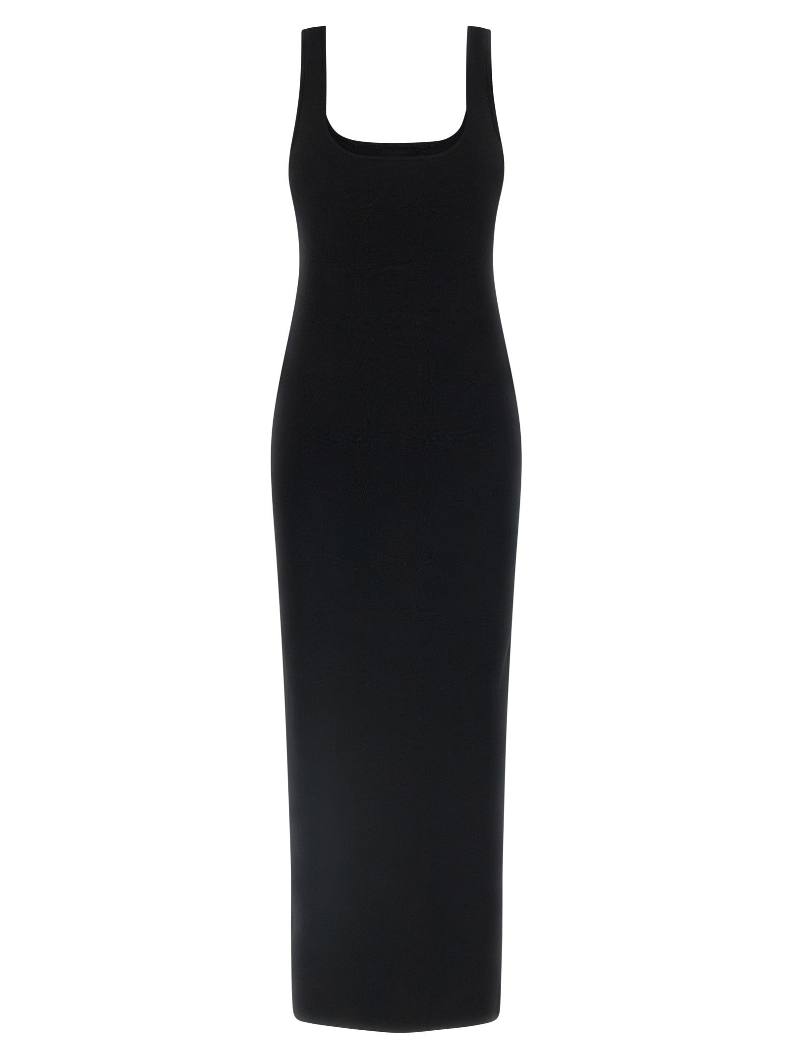 Entire Studios Squared Neckline Dress Black