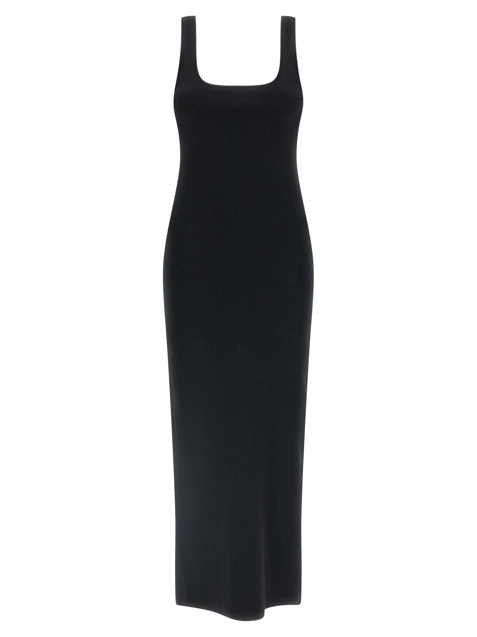 Entire Studios Squared Neckline Dress Black