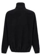 ssstein Black Half Zip Fleece Sweater Black, view 2