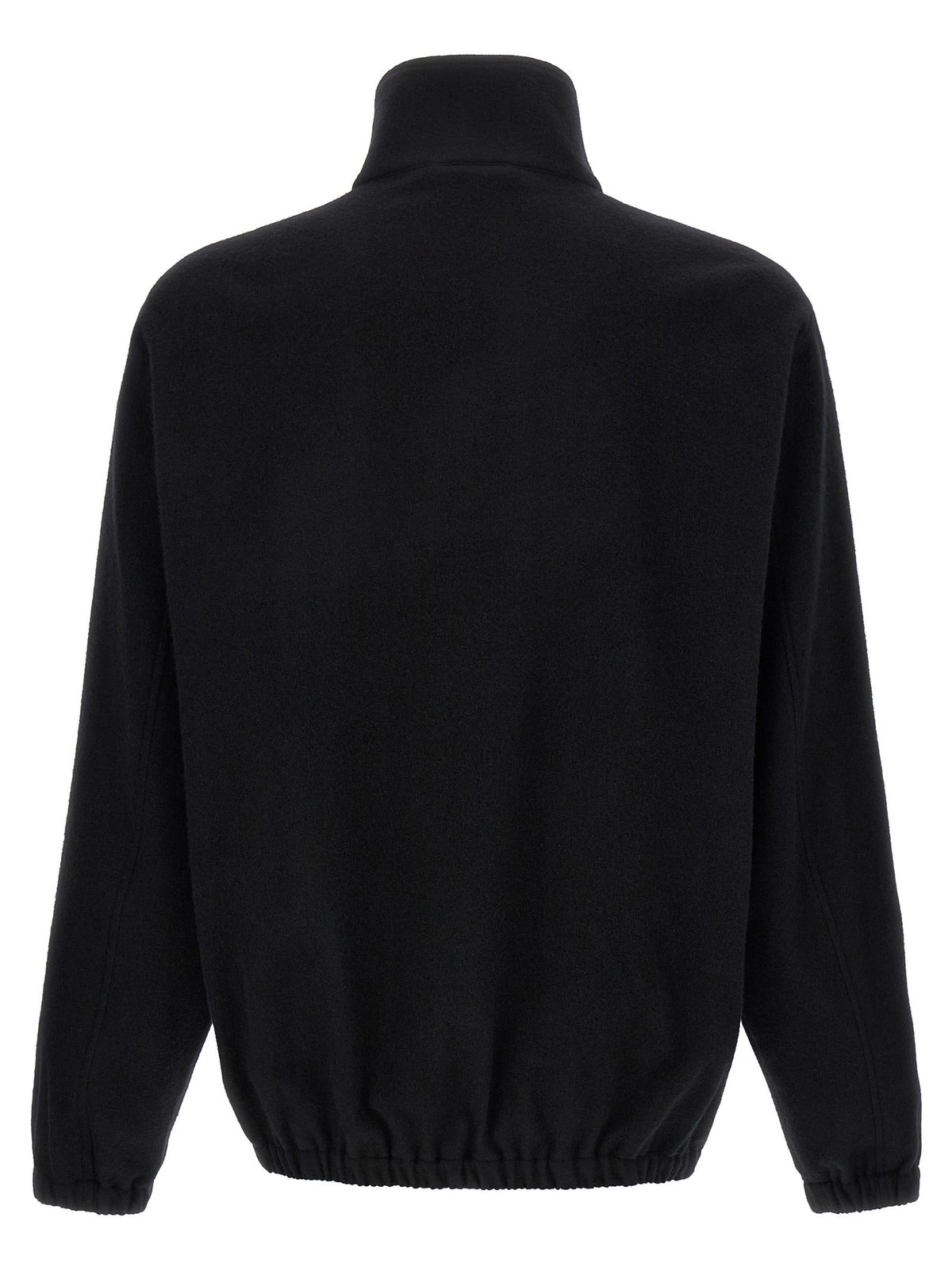 ssstein Black Half Zip Fleece Sweater Black, view 2