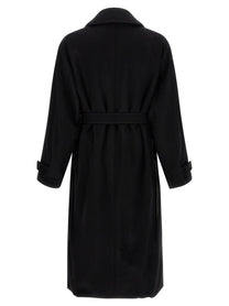 ssstein Black Layered Combination Coat Black, view 2