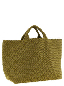 NAGHEDI St Barths Large Handbag Green