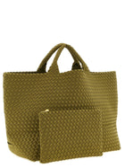 NAGHEDI St Barths Large Handbag Green, view 3