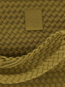 NAGHEDI St Barths Large Handbag Green