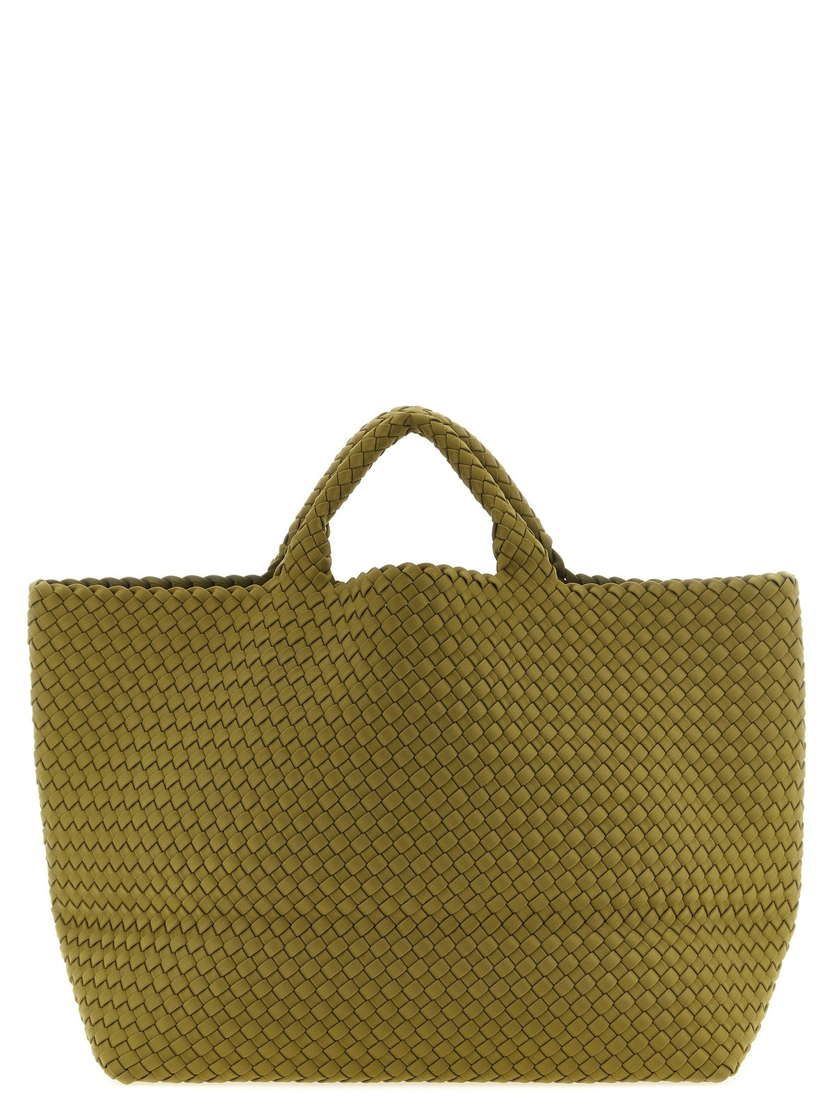 NAGHEDI St Barths Large Handbag Green
