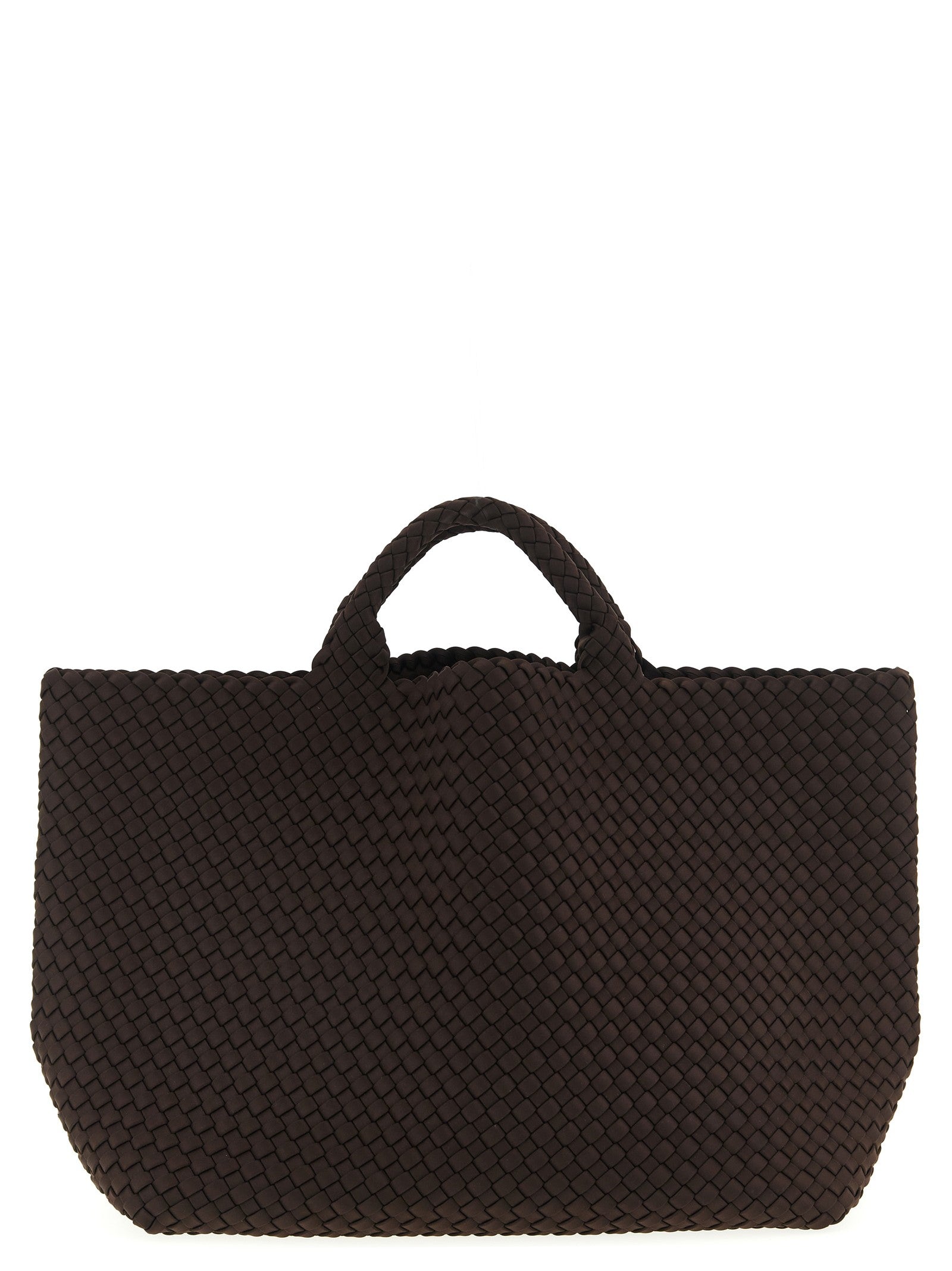 NAGHEDI St Barths Large Shopping Bag Brown