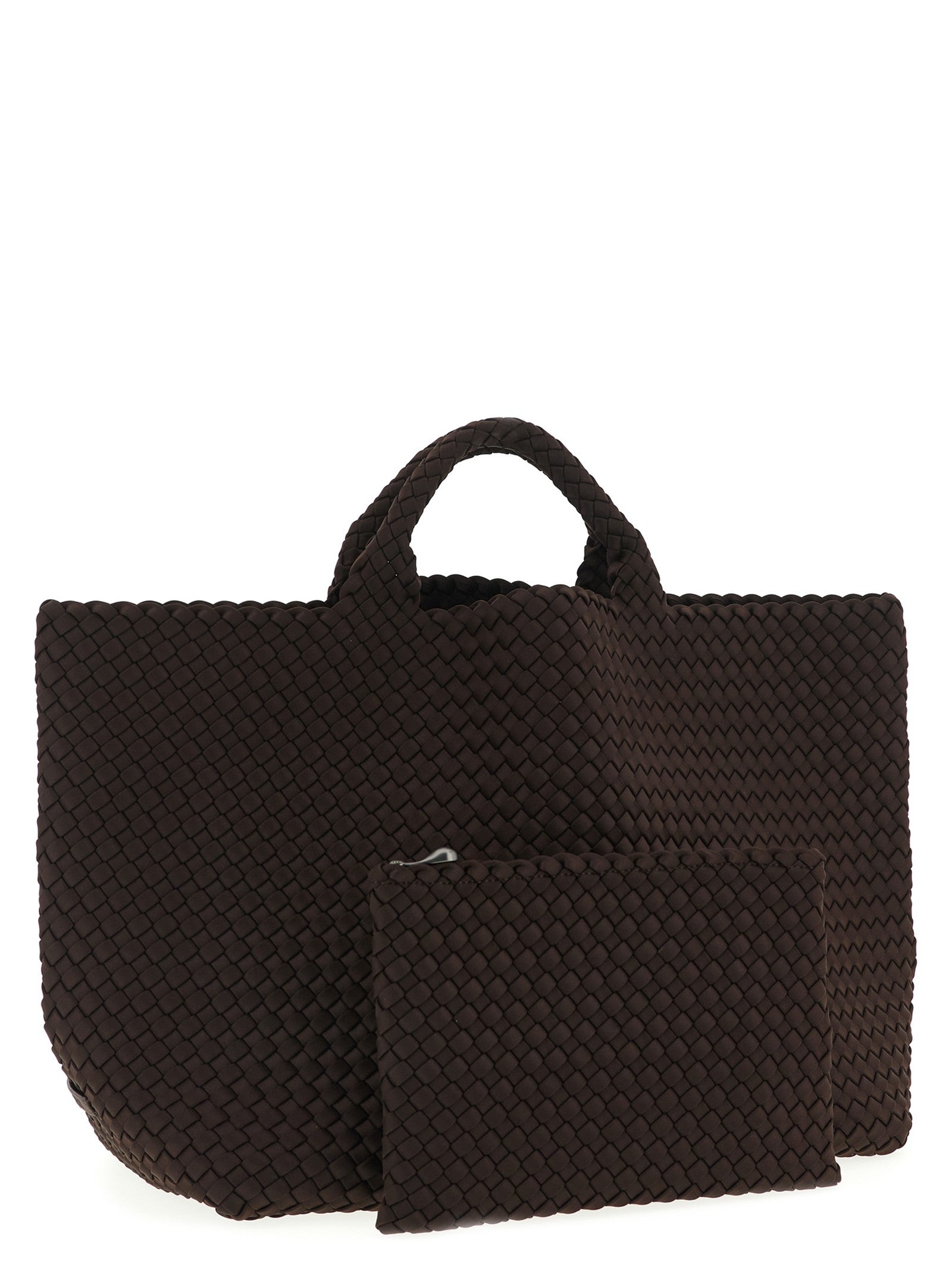 NAGHEDI St Barths Large Shopping Bag Brown