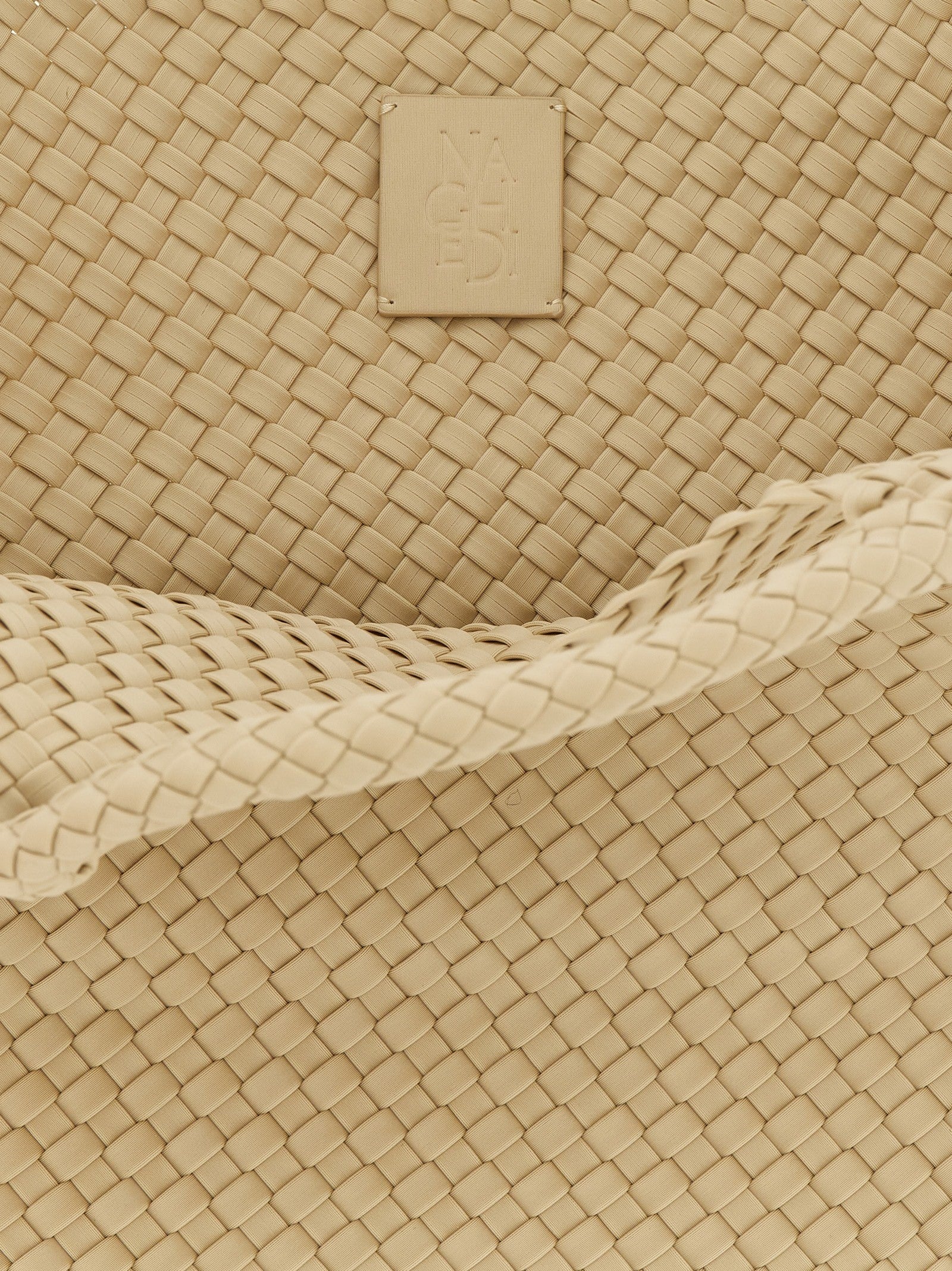 NAGHEDI St Barths Large Shopping Bag Beige