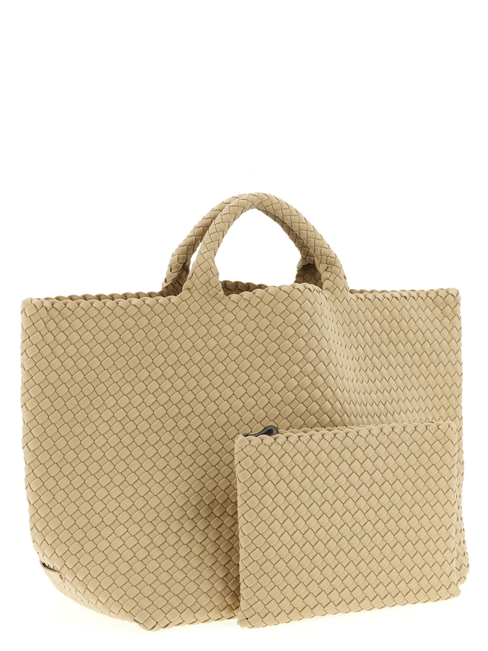 NAGHEDI St Barths Large Shopping Bag Beige