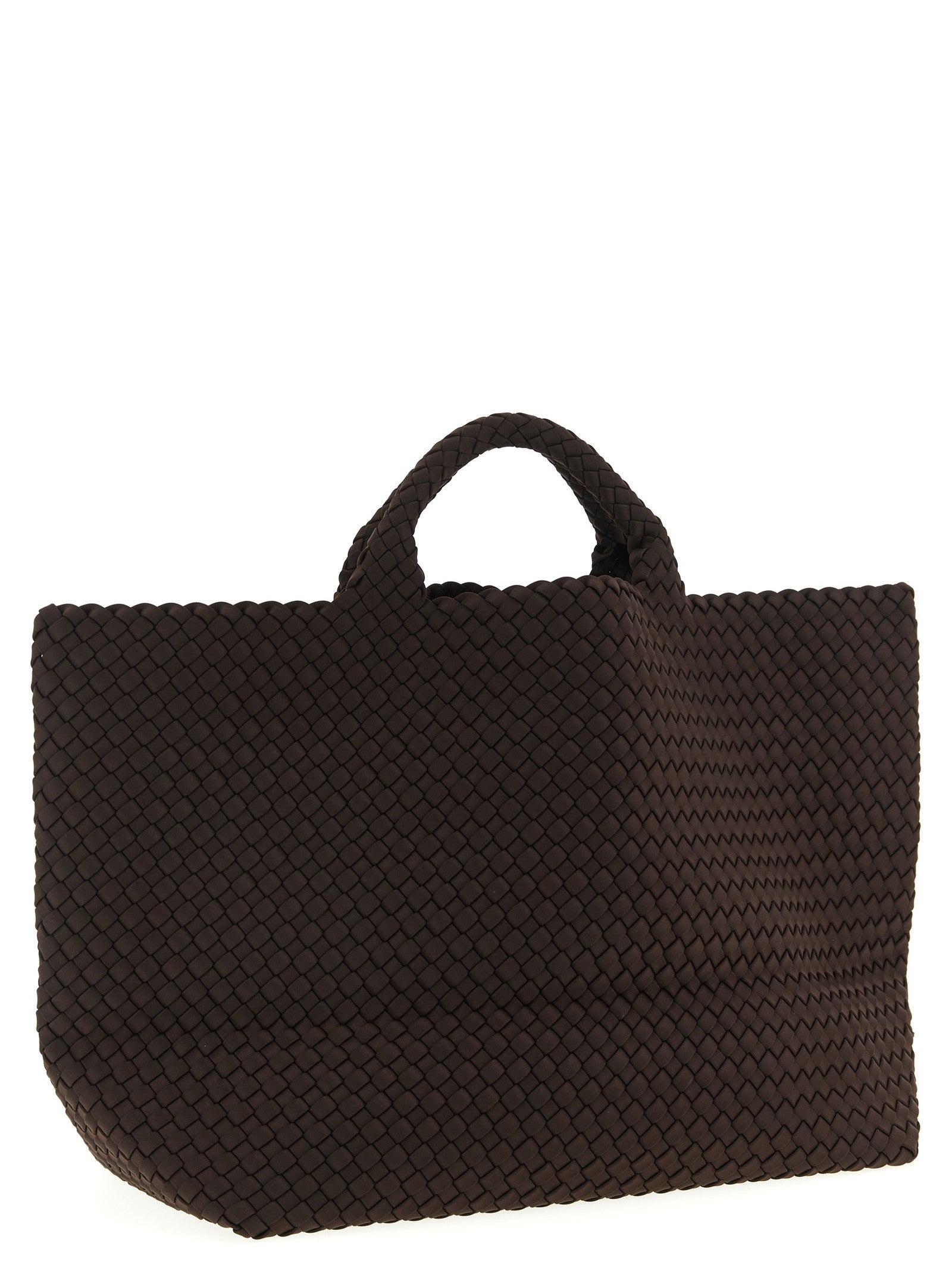 NAGHEDI St Barths Large Shopping Bag Brown