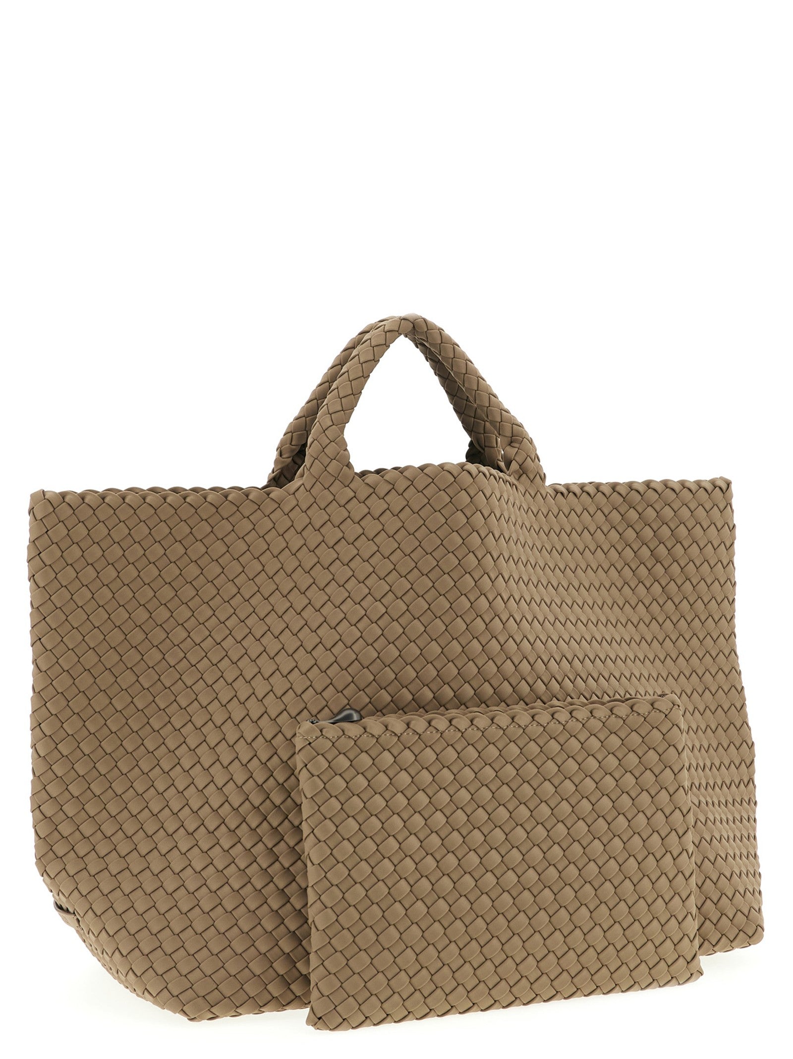NAGHEDI St Barths Large Shopping Bag Beige