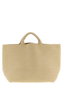 NAGHEDI St Barths Large Shopping Bag Beige