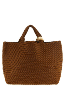 NAGHEDI St Barths Medium Handbag Limited Edition Brown