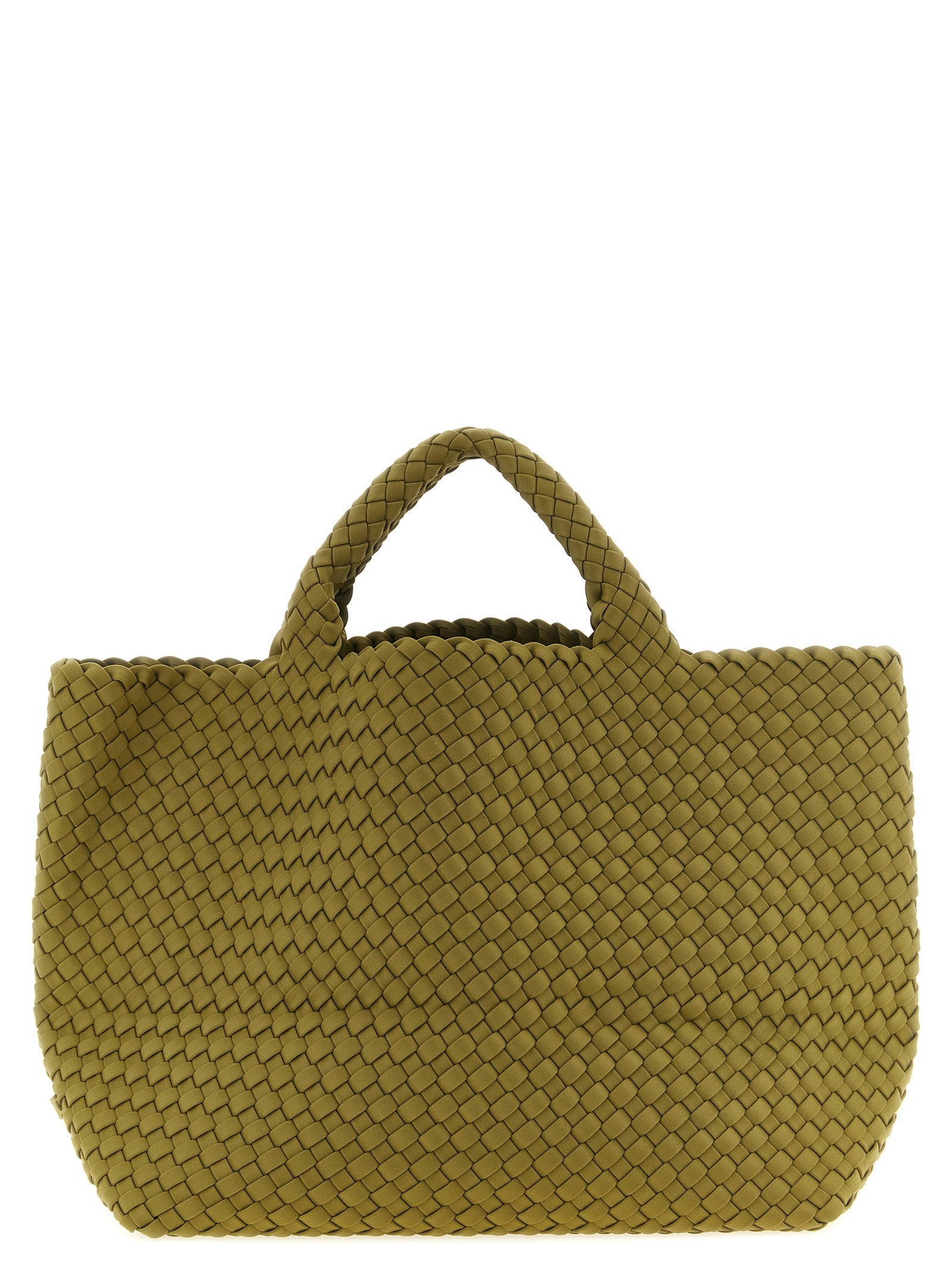 NAGHEDI St Barths Medium Handbag Green